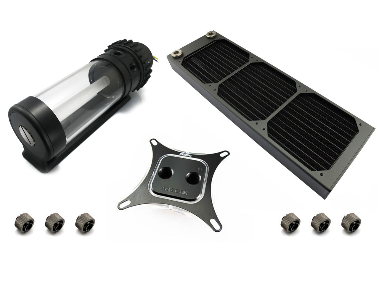 XSPC RayStorm D5 Photon AX360 WaterCooling Kit – This Just May be a Work of Art!