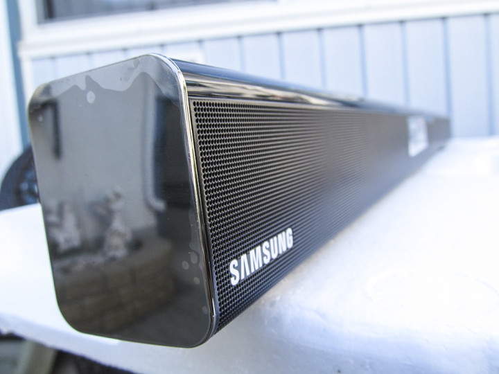 Samsung HWF550 Bluetooth SoundBar Speaker System Review Delivering A