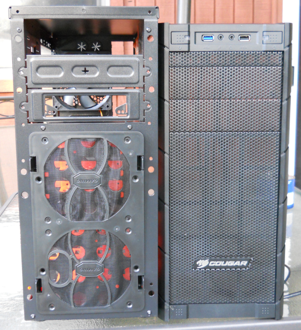 Archon case front cover removed Archon case front cover removed