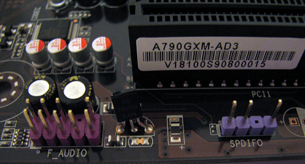 front panel audio header pins