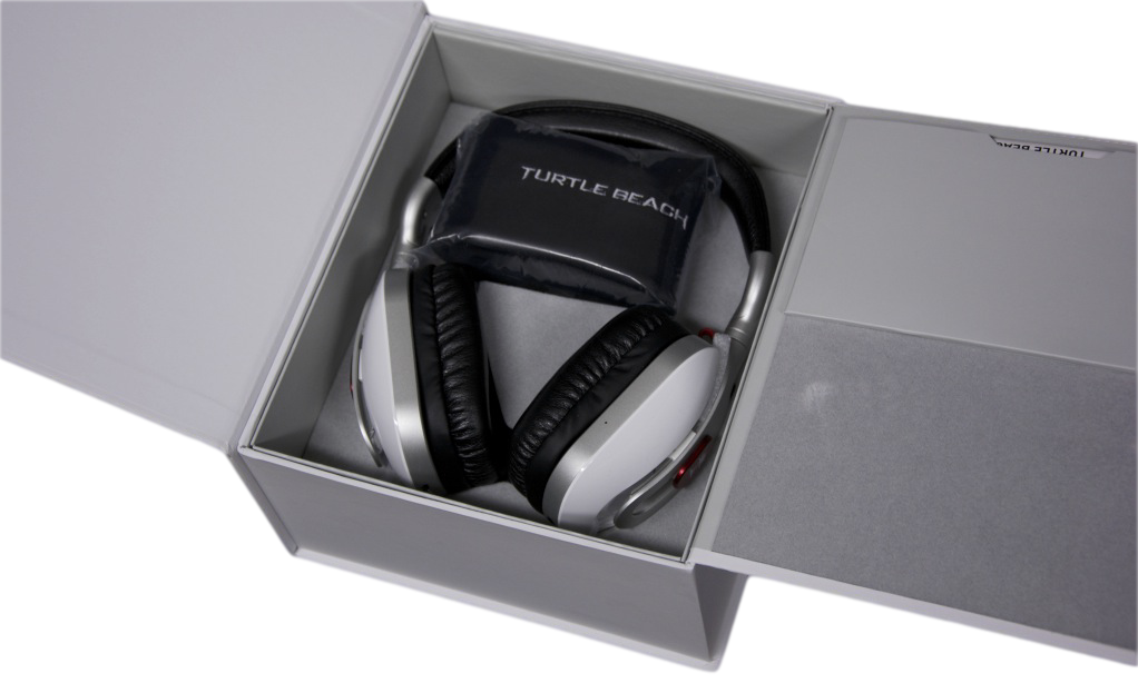 Turtle Beach Ear Force i60 Wireless Desktop Media Headset Box Open