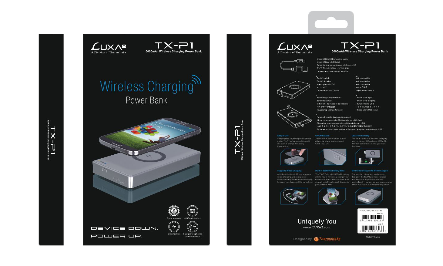 Luxa2 TX-P1Wireless Mobile Charger Packaging2