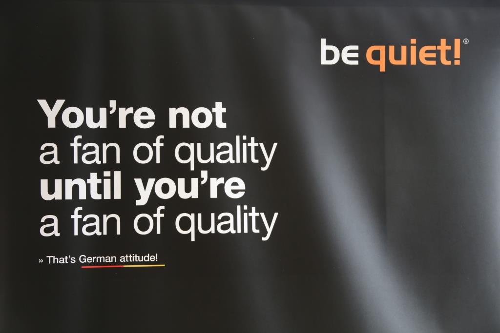 be Quiet logo