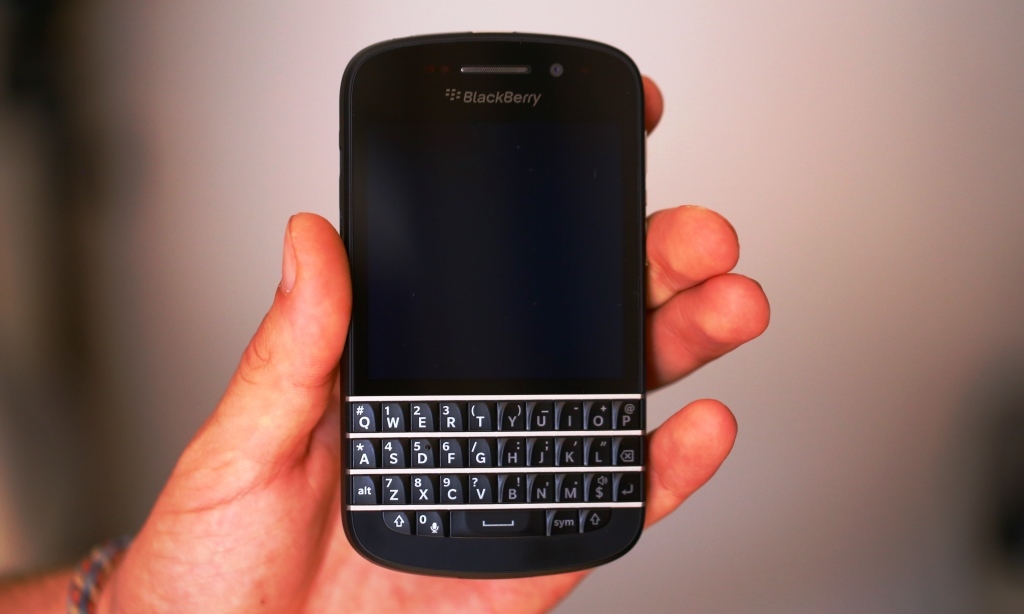 BlackBerry Q10 Front
