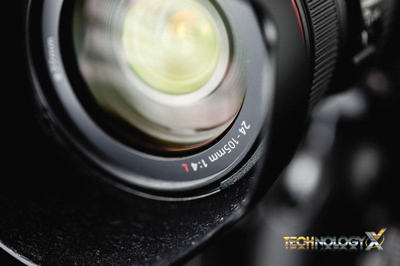 Canon EF 24-105 focal length
