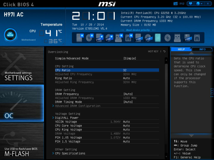 MSI H97I AC Motherboard Review - Big Features Small Size