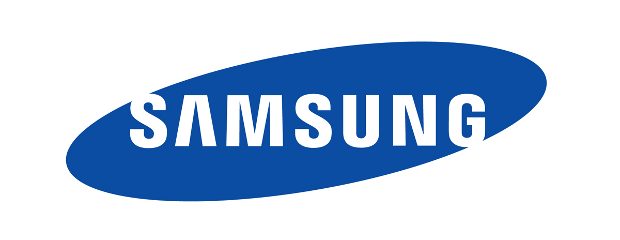 Samsung logo blue-white