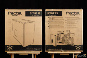 Fractal Design R5 Case Box Font and Back