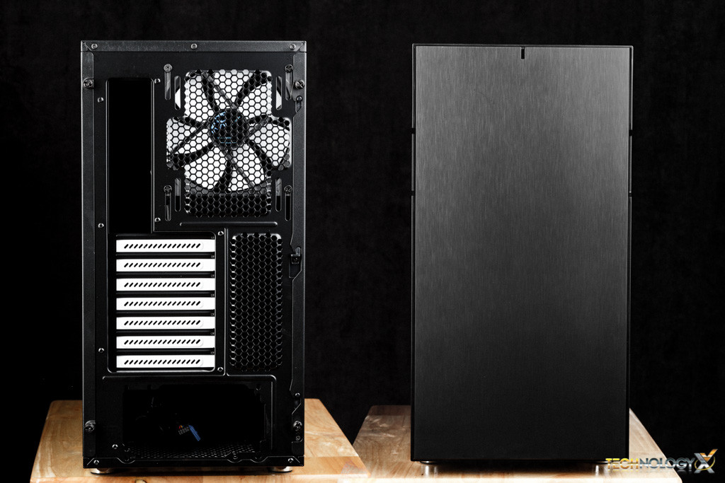 Fractal Design R5 Case Front and back