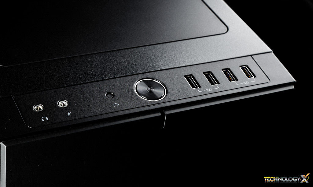 Fractal Design R5 Case Power button and inputs