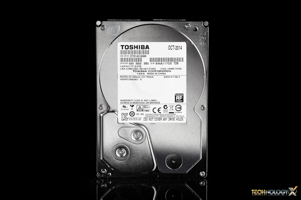 Toshiba DT01ACA300 Front