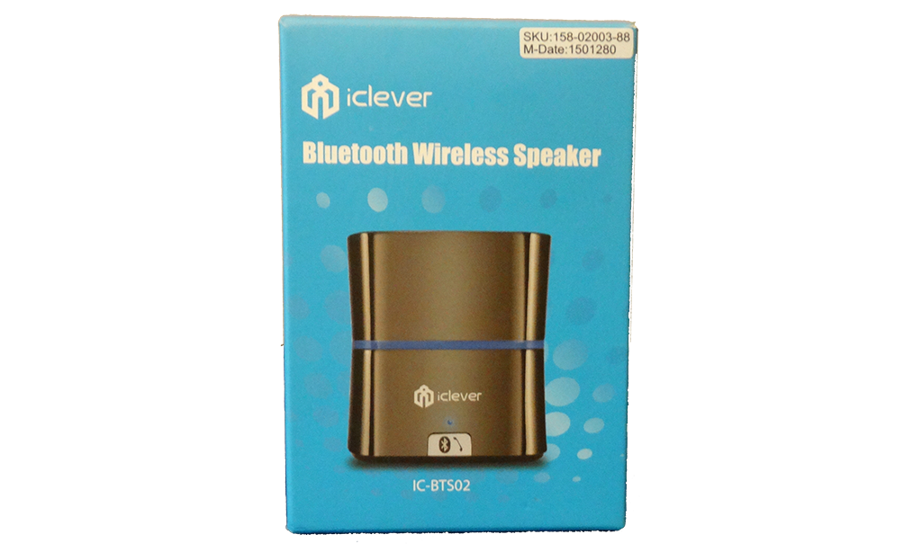 iClever Bluetooth Speaker Box Back