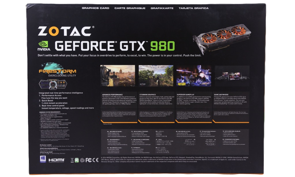 ZOTAC GeForce GTX 980 AMP! Graphics Card Review | Technology X