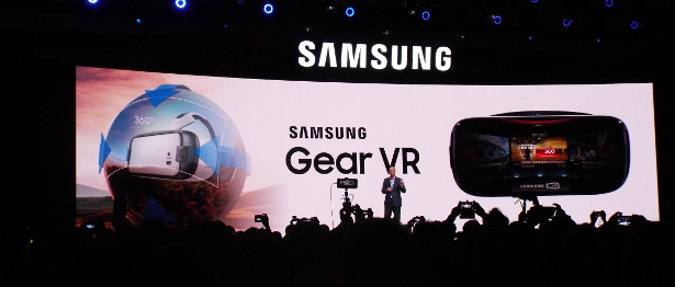 Samsung press conference Gear VR