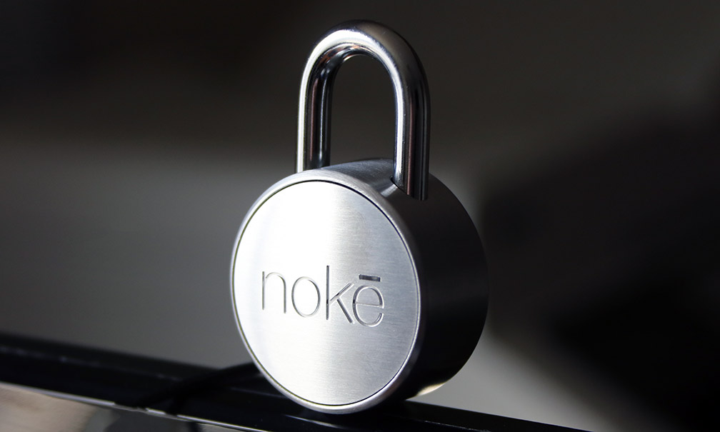 virkningsfuldhed kit der ovre Noke Bluetooth Padlock Review - No Key or Combination Required | Technology  X