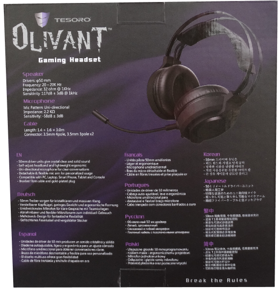 Olivant headset