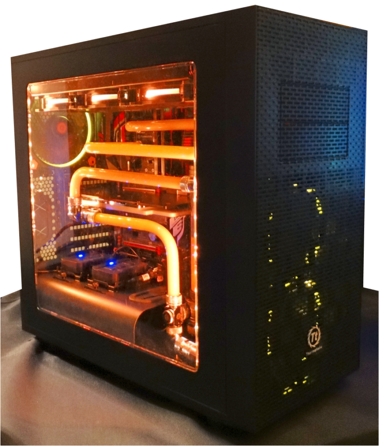 Thermaltake Core X71 Chassis Review with Pacific DIY Cooling