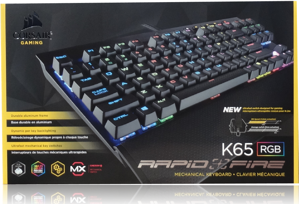 Corsair K65 Fire Edition Gaming Keyboard Review | Technology X
