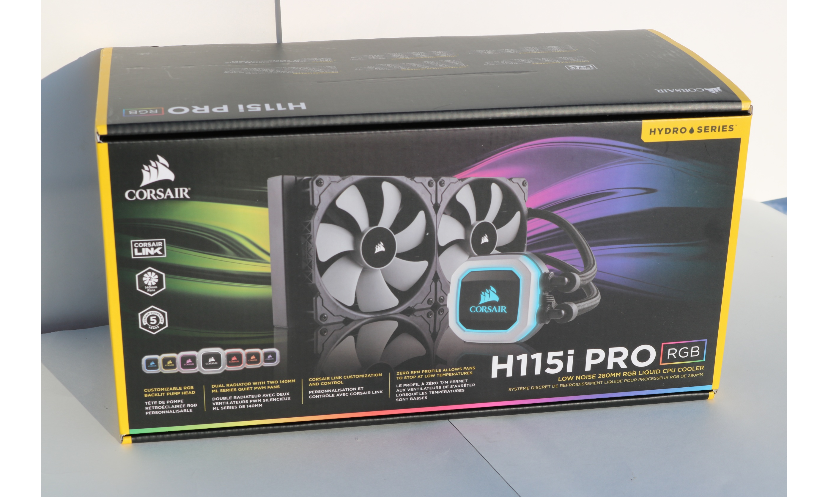 Husk celle Hassy Corsair H115i Pro AIO Cooler Review | Technology X