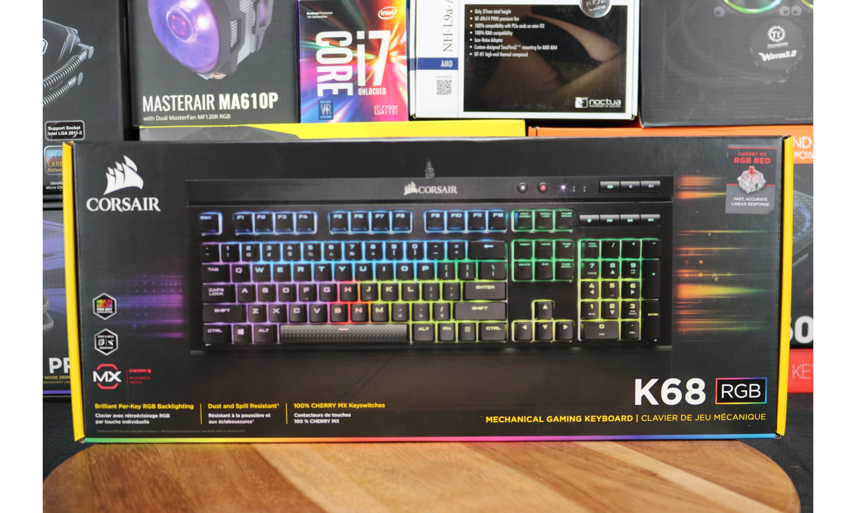 spids Regnfuld gerningsmanden Corsair K68 RGB Mechanical Gaming Keyboard Review | Technology X