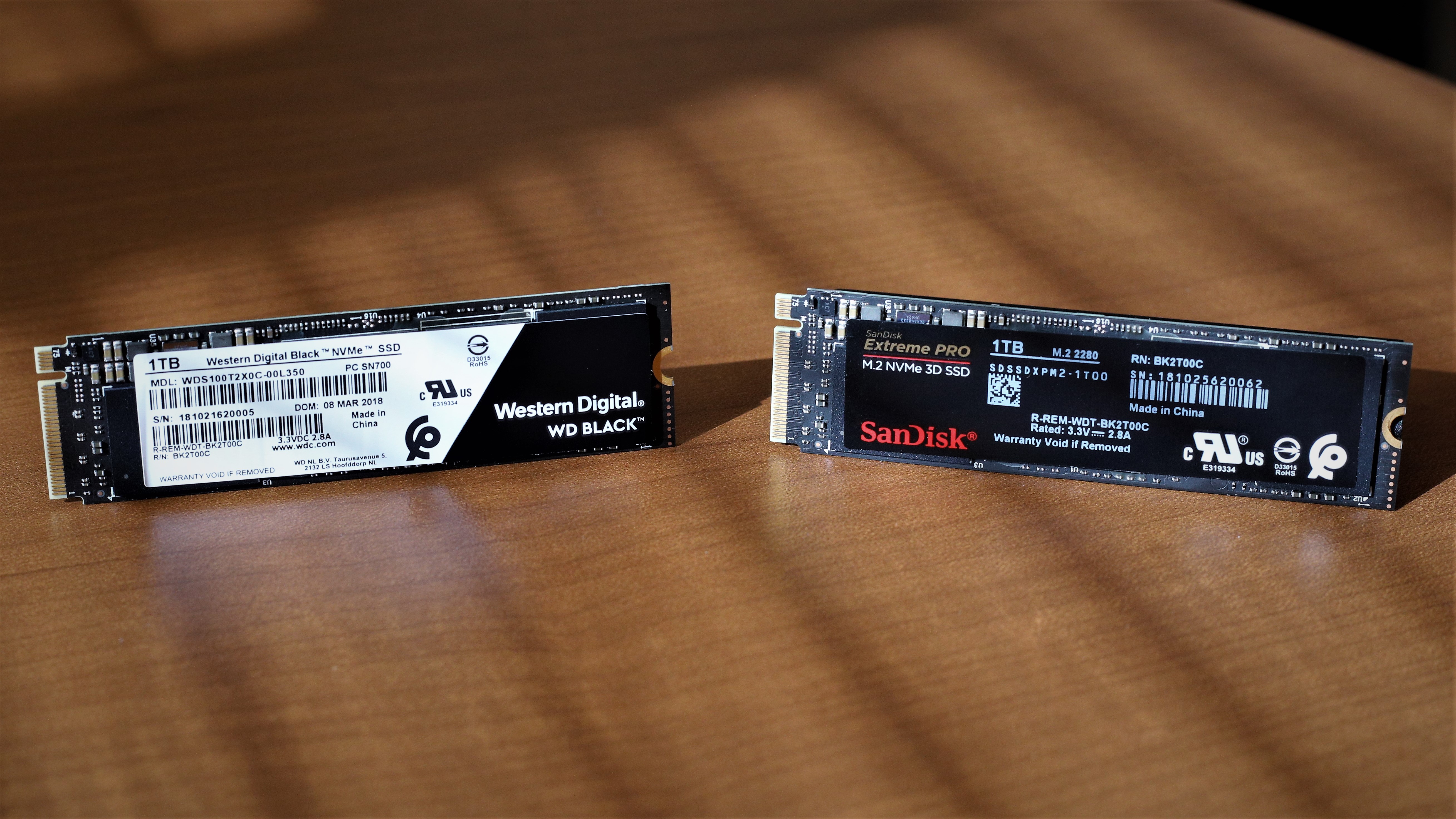 Sandisk Extreme Pro Wd Black M 2 Nvme Ssds Review 1tb 3 4gb S And 500k Iops Technology X