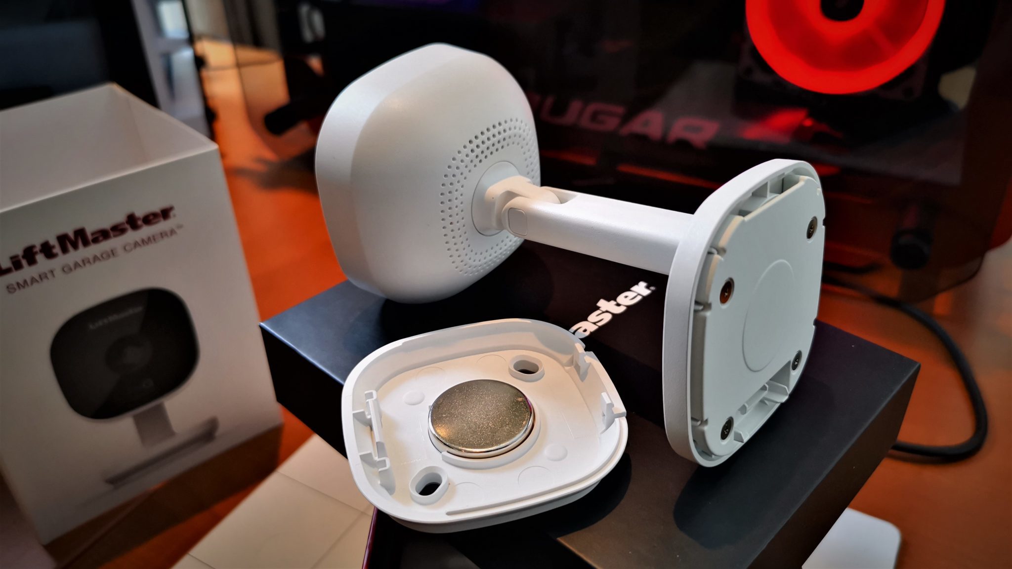 LiftMaster Smart Garage Camera Review Night Vision, Motion Detector